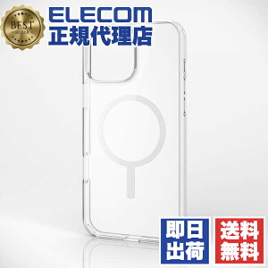 y3Zbgz GR PM-A24DMAG02WH iPhone 16 Pro Max P[X nCubh Ռz JYی݌v ͋zCX[dΉ dx5H zCg ELECOM 