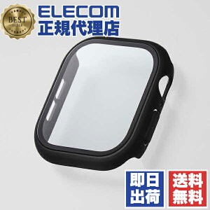 �y5�Z�b�g�z �G���R�� AW-24AFCGBK �A�b�v���E�H�b�` �J�o�[ Apple Watch Series 10 [ 46mm ] �t���J�o�[ �\�ʍd�x10H �S�ʕی� �w��h�~ ��U�h�~ 2�d�\�� �u���b�N ��������