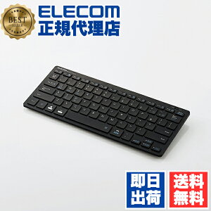 yK㗝Xz GR TK-FBP102BK CX ~j L[{[h Bluetooth 3.0 y×^ Windows Android Mac iOSΉ ubN Windows11 Ή ELECOM 6Jۏ y eL[Ȃ m[gp\R ~jL[