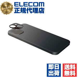 �y2�Z�b�g�z �G���R�� PM-A22AFLLP2BK iPhone 14 / iPhone14 Plus �p �J���������Y�J�o�[ �A���~�t���[�� 6.1�C���` �J���� �����Y �J�o�[ �u���b�N ELECOM �g�ѓd�b �Ɠd �J�����p�t���[�� �X�}�[�g�t�H