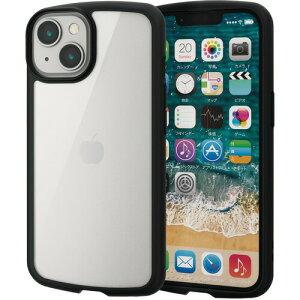 y5Zbgz GR PM-A22ATSLFCBK iPhone 14E13 p P[X Jo[ nCubh Xgbvz[t wʃNA TOUGH SLIM ubN