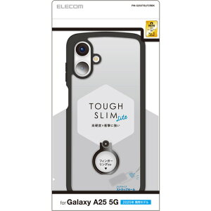 �G���R�� PM-G253TSLFCRBK Galaxy A25 5G ( SC-53F ) �P�[�X �n�C�u���b�h �J�o�[ �J���������Y�ی�݌v TOUGH SLIM LITE �u���b�N