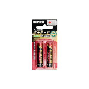 【3個セット】 マクセル(Maxell) 【単4形】アルカリ乾電池「ボルテージ」(2本入り) LR03-T-2B