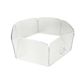SANKO ジョイントクリアーサークル N02 ハムスター用 透明 組立式 サークル ケージ 飼育用品 小動物用品