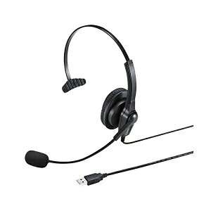 �T�����T�v���C USB �w�b�h�Z�b�g MM-HSU03BK �u���b�N �Ў� �I�[�o�[�w�b�h SANWA SUPPLY MMH SU03BK �R�[���Z���^�[ �d�b��c �p�\�R���ڑ�