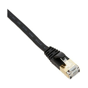 �T�����T�v���C CAT7�E���g���t���b�gLAN�P�[�u�� (3m�A�u���b�N) KB-FLU7-03BK LAN�P�[�u�� 3m �J�e�S��7 �i�J�e�S���[7�j �u���b�N �E���g���t���b�g�^�C�v ���� 10GBASE�Ή� ��������