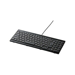 �o�b�t�@���[ iBUFFALO-USB�ڑ� �L���X�����L�[�{�[�h �u���b�N BSKBU14BK ��������