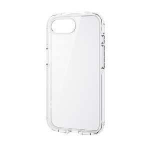 �G���R�� PM-A25STSLACR iPhone 16e TOUGH SLIM LITE �P�[�X �I�[���N���A ���^���X�e�b�J�[�t