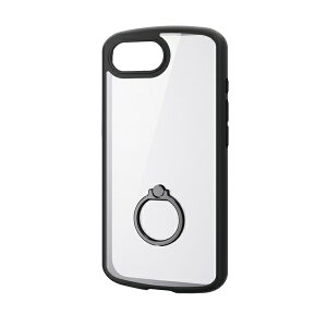 �y���K�㗝�X�z �G���R�� PM-A25STSLFCRBK iPhone 16e �n�C�u���b�h�P�[�X TOUGH SLIM LITE �t���[���J���[ �w�ʃN���A �����O�t �u���b�N
