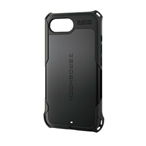 �y���K�㗝�X�z �G���R�� PM-A25SZEROBK iPhone 16e �n�C�u���b�h�P�[�X ZEROSHOCK �u���b�N