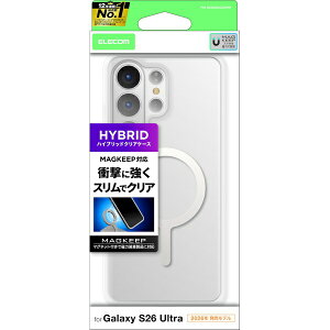 �y���K�㗝�X�z �G���R�� PM-G262MAG02WH Galaxy S26 Ultra (SC-53G) �n�C�u���b�h�P�[�X MAGKEEP �z���C�g