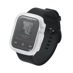 �G���R�� Apple Watch SE3 SE2 �t���J�o�[�P�[�X �N���A ELECOM AW-25DFCTSLCR �Ռ��z�� �ϏՌ� �w��h�~ �����K���X