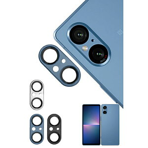 shizukawill Xperia 5 V �J���������Y �ی�J�o�[�K���X Xperia 5 V �u���[ SOX5M5RFBLGL �V�Y�J�E�B��