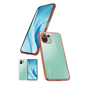 shizukawill Xiaomi Mi 11 Lite 5G �T�C�h���b�L �P�[�X �J�o�[ �N���A�P�[�X ���b�h×�N���A Mi 11 Lite 5G XIM11LCLRE �V�Y�J�E�B��
