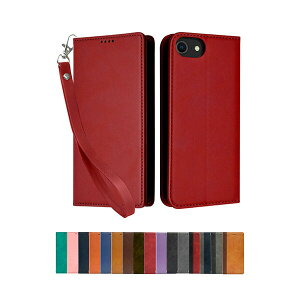shizukawill iPhoneSE ��3���� / ��2���� / iPhone8 / iPhone7 �蒠�^ �P�[�X �J�o�[ �{�v�� ���U�[�P�[�X iPhoneSE ��3���� / ��2���� / iPhone8 / iPhone7 ���b�h APIPSE2RED �V�Y�J�E�B��