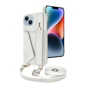 shizukawill iPhone14 Plus �V�����_�[�P�[�X �A�C�t�@���f5 �X�g���[�g���[�h iPhone14 Plus �X�m�[�z���C�g APIP14MIF51WH �V�Y�J�E�B��