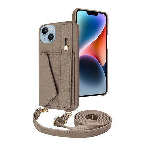 shizukawill iPhone14 Plus �V�����_�[�P�[�X �A�C�t�@���f5 �X�g���[�g���[�h iPhone14 Plus �O���[�u���E�� APIP14MIF51BR �V�Y�J�E�B��