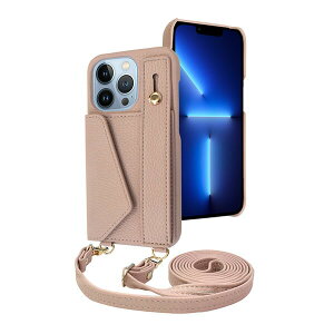 shizukawill iPhone13 Pro �P�[�X �J�o�[ �V�����_�[�P�[�X �A�C�t�@���f5 �X�g���[�g���[�h iPhone13 Pro �~���L�[�x�[�W�� APIP13PIF51BE �V�Y�J�E�B��