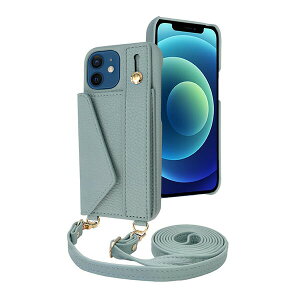 shizukawill iPhone12 mini �P�[�X �J�o�[ �V�����_�[�P�[�X �A�C�t�@���f5 �X�g���[�g���[�h iPhone12 mini �p�E�_�[�u���[ APIP12MIF51BL �V�Y�J�E�B��