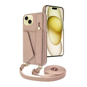shizukawill iPhone15 Plus �V�����_�[�P�[�X �A�C�t�@���f5 �X�g���[�g���[�h iPhone15 Plus �~���L�[�x�[�W�� APIP15MIF51BE �V�Y�J�E�B��
