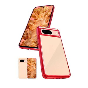 shizukawill Google Pixel8 �T�C�h���b�L���H TPU �N���A�P�[�X Pixel8 ���b�h×�N���A GOPI8CLRE �V�Y�J�E�B��