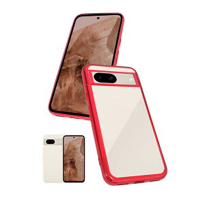 shizukawill Google Pixel8a �T�C�h���b�L �P�[�X �J�o�[ �N���A�P�[�X Google Pixel8a ���b�h×�N���A GOPI8ACLRE �V�Y�J�E�B��