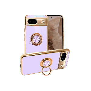 shizukawill Google Pixel8a �P�[�X �J�o�[ �����O�t���P�[�X �O���b�e�B�A Google Pixel8a ���x���_�[ GOPI8ACL5PU �V�Y�J�E�B��