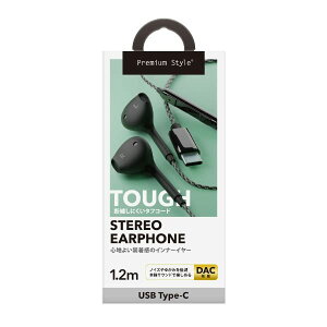 PGA PG-SETC2BK1 USB Type-C �X�e���I�C���z�� �^�t�P�[�u���^�C���i�[�C���[�^�C�v Premium Style �u���b�NPGSETC2BK1