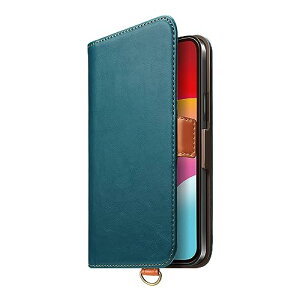 �y2�Z�b�g�z PGA PG-23CFP01BL iPhone15Plus �t���b�v�J�o�[ Premium Style �u���[ PG23CFP01BL