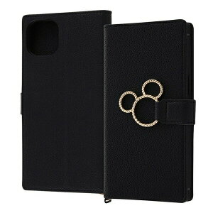 iPhone 14 Plus �w�f�B�Y�j�[�L�����N�^�[�x/�ϏՌ� �蒠�^���U�[�P�[�X KAKU Ring/�~�b�L�[_�~�c�}��/�u���b�N