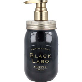 アミノフレグランス BLACK LABO シャンプー 450mL ハッピーバース ヘアケア 配合 頭皮 芦屋化粧品 毛髪 ブラックラボ 化粧品 洗浄 ノンシリコン コスメ アミノ酸系
