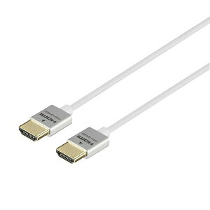 �o�b�t�@���[ BSHD3S20WH HDMI�P�[�u�� �X�����^�C�v 2m �z���C�g �X���� BUFFALO ��������