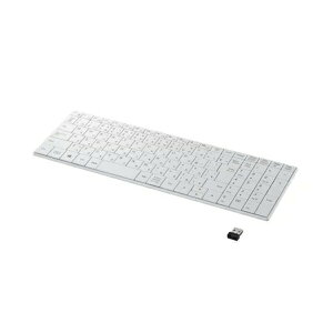 �y5�Z�b�g�z BUFFALO BSKBW330WH �É� ���C�����X�L�[�{�[�h �z���C�g