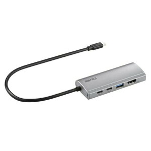 �o�b�t�@���[ LUD-U3-CGHDSV Type-C�ڑ� �h�b�L���O�X�e�[�V���� PD�Ή� HDMI�o�� �V���o�[