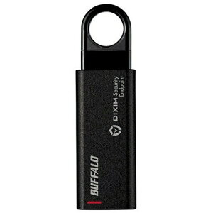 �o�b�t�@���[ RUF3-KEV32G-BK �Z�L�����e�B�[ USB�������[ 32GB USB3.2 Gen1 DiXiM Security Endpoint���� �E�C���X�`�F�b�N �p�X���[�h���b�N �m�b�N��