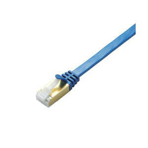�y���K�㗝�X�z �G���R�� LD-TWSFT/BM05 Cat7���� LAN�P�[�u�������P�[�u�� �C���^�[�l�b�g�P�[�u�� �P�[�u�� �c���܂�h�~ �t���b�g 0.5m ELECOM �z�� �t���b�g�^�C�v �ܐ܂�h�~ �Ή� �u���[���^��