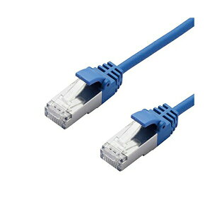 �y���K�㗝�X�z �G���R�� LD-TWSS/BU3 Cat7���� LAN�P�[�u�� �X���� �����P�[�u�� �C���^�[�l�b�g�P�[�u�� �P�[�u�� �X�����P�[�u�� 3m �u���[ ELECOM �z�� �V�[���h�t �l�b�g���[�N�P�[�u�� ������