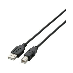 �y5�Z�b�g�z �G���R�� U2C-BN10BK USB�P�[�u�� A�]B USB2.0 / 1m �u���b�N ELECOM �z�� �P�[�u�� �v�����^ �R�l�N�^���������� �p�\�R�����Ӌ@�� �m�[�}�� ��������