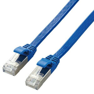 �y2�Z�b�g�z �G���R�� LD-TWSF�^BU2 LAN�P�[�u�� CAT7���� �t���b�g 2.0m �u���[