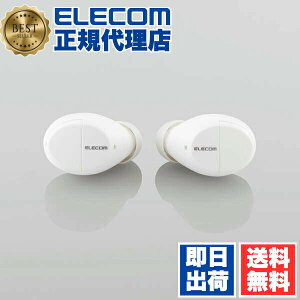 �y5�Z�b�g�z �G���R�� LBT-TWS12WH ���S ���C�����X Bluetooth �C���z�� �w�b�h�z�� �u���[�g�D�[�X ���� �[�d�P�[�X type-c�|�[�g AAC�Ή� �J�i���^ �z���C�g ELECOM 1�N�ۏ� �y�� �g�ѓd�b �Ɠd �[�d