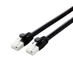 �y3�Z�b�g�z �G���R�� LD-GPAT/BK5/RS Cat6A�Ή� LAN�P�[�u�� 5.0m �����P�[�u�� EU RoHS�w�ߏ��� �ܐ܂�h�~ �ȈՃp�b�P�[�W�d�l 5m �u���b�N ELECOM �z�� �l�b�g���[�N�P�[�u�� �X�g���[�g ���� �c��