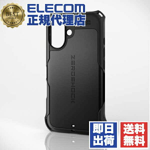 �y2�Z�b�g�z �G���R�� PM-A24AZEROBK iPhone 16 �P�[�X �n�C�u���b�h �Ռ��z�� �J���������Y�ی�݌v �X�g���b�v�z�[���t �t�B�����t ZEROSHOCK �u���b�N ELECOM ��������