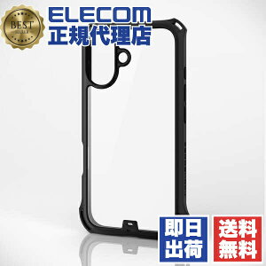 �y2�Z�b�g�z �G���R�� PM-A24AZEROFCBK iPhone 16 �P�[�X �n�C�u���b�h �Ռ��z�� �J���������Y�ی�݌v �X�g���b�v�z�[���t �w�ʃN���A �d�x5H �t�B�����t ZEROSHOCK �u���b�N ELECOM ��������