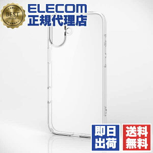 �G���R�� iPhone Plus �n�C�u���b�h�P�[�X PM-A24BHVCKCR �N���A ELECOM �X�}�[�g�t�H���P�[�X �|���J�[�{�l�[�g TPU �X�}�z�J�o�[ �w�� ���� �ϏՌ� �X�^���_�[�h
