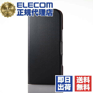 �y3�Z�b�g�z �G���R�� iPhone �P�[�X Plus �蒠�^ ���U�[ �u���b�N �}�O�l�b�g ELECOM PM-A24BPLFUBK UltraSlim �J�[�h���[ �X�^���h�@�\ �J�o�[