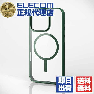 �y3�Z�b�g�z �G���R�� PM-A24CMAG03GN iPhone 16 Pro �P�[�X �n�C�u���b�h �Ռ��z�� �J���������Y�ی�݌v ���͋z�����C�����X�[�d�Ή� �d�x5H �f�B�[�v�O���[�� ELECOM ��������