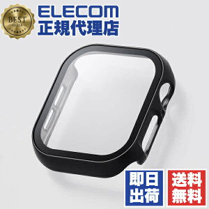 �y���K�㗝�X�z �G���R�� AW-24BFCGPBK �A�b�v���E�H�b�` �J�o�[ Apple Watch Series 10 [ 42mm ] �t���J�o�[ �\�ʍd�x10H �S�ʕی� �w��h�~ ��U�h�~ ���^���b�N 2�d�\�� �u���b�N ��������