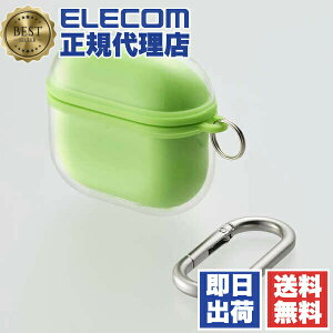 �y���K�㗝�X�z �G���R�� AVA-AP06AIR2GN AirPods 4 �P�[�X �p �\�t�g �J�o�[ �y ���C�����X / MagSafe �[�d�Ή� �z �Ռ��z�� �����h�~ �J���r�i�t MUBRAIN �O���[�� ��������