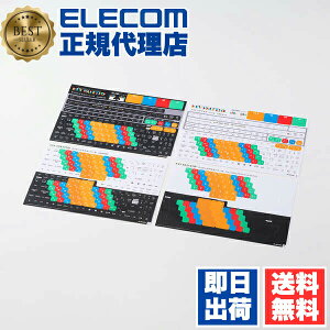 �y3�Z�b�g�z �G���R�� TK-S-KP01 �L�[�{�[�h �^�C�s���O���K �V�[�� 4��ޓ��� 13×13mm ���[�}�� �ꗗ�\�t�� �y Windows Mac iPad Chromebook �Ή� �z KEY PALETTO