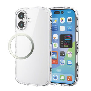 �y���K�㗝�X�z �G���R�� PM-A25ATSLACR iPhone 17 �P�[�X �n�C�u���b�h �Ռ��z�� �y�� ���^ ���C�z���Ή����^���X�e�b�J�[�t �X�g���b�v�z�[���t �X�g���b�v�z�[���V�[�g�t TOUGH SLIM LITE �N���A